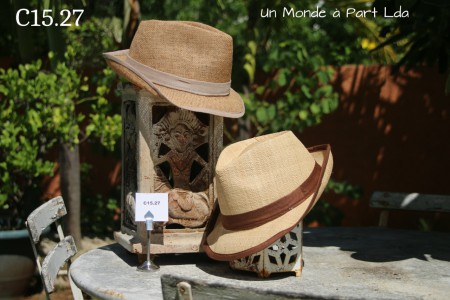 C15.27 CHAPEAUX PANAMAS RABANE